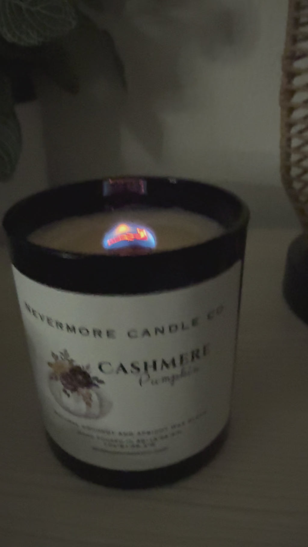 cashmere pumpkin 11.5oz wood wick