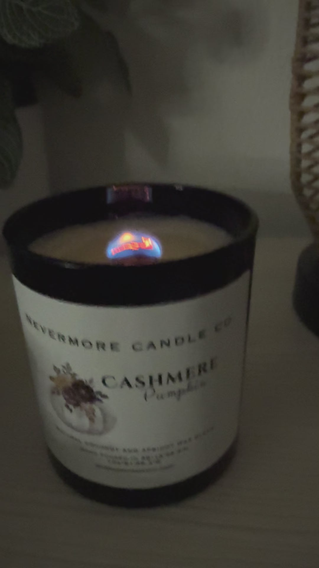 cashmere pumpkin 11.5oz wood wick
